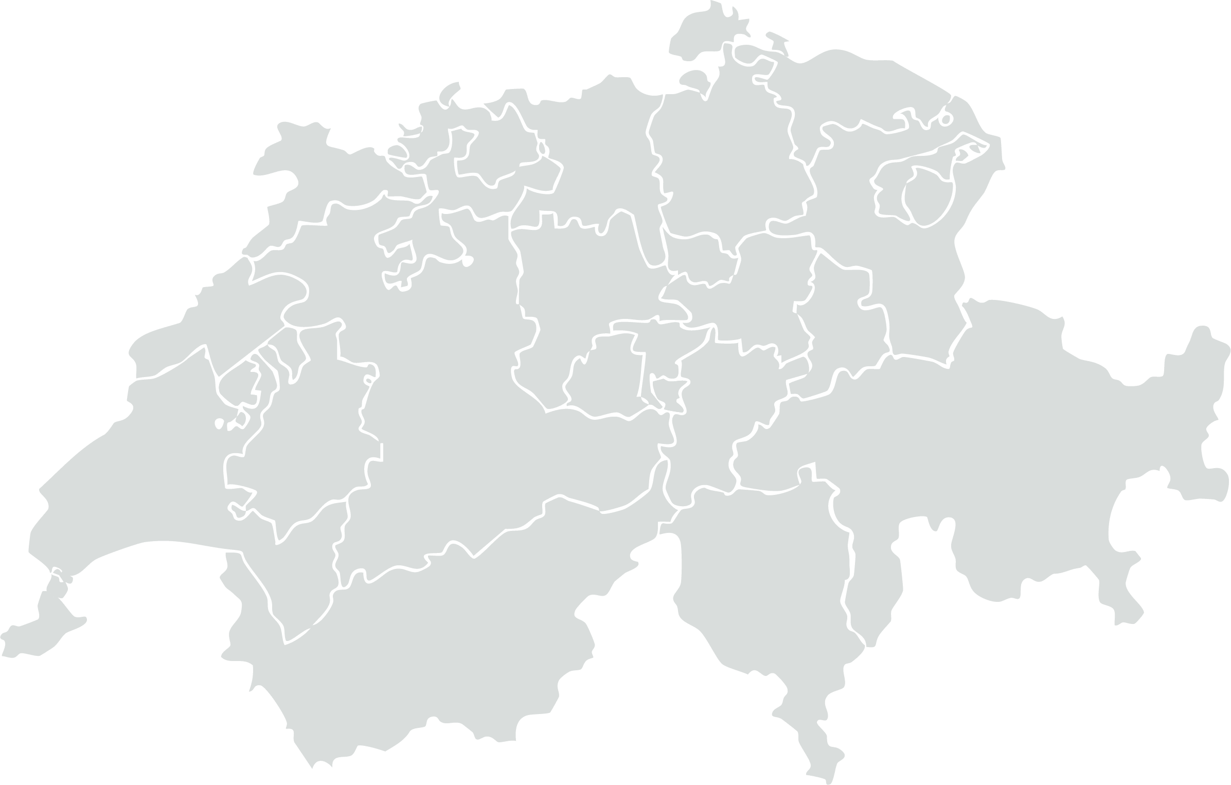 Map of Switzerland